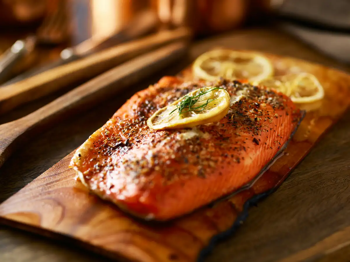 Baked Honey Garlic Salmon